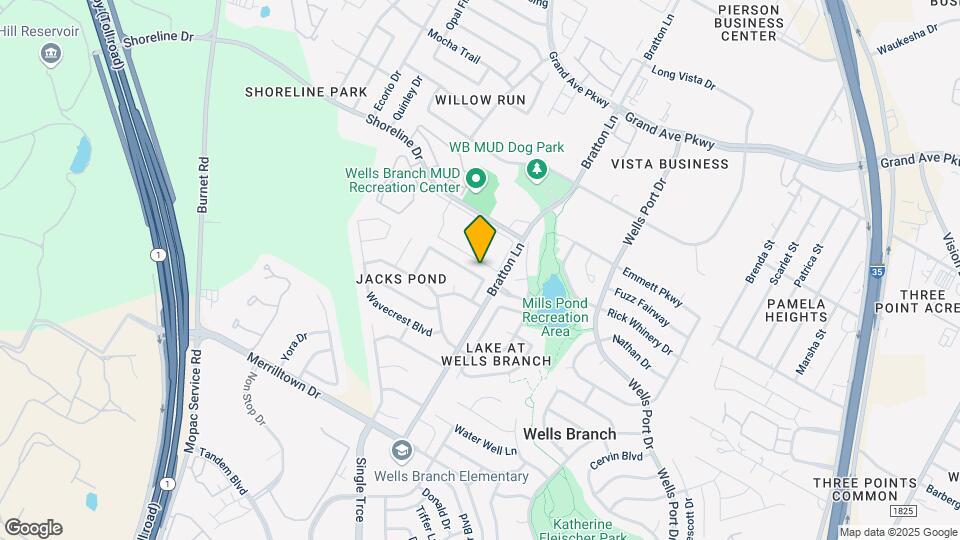 15013 Babbling Brook Dr Mapa y Detalles de la Ubicación