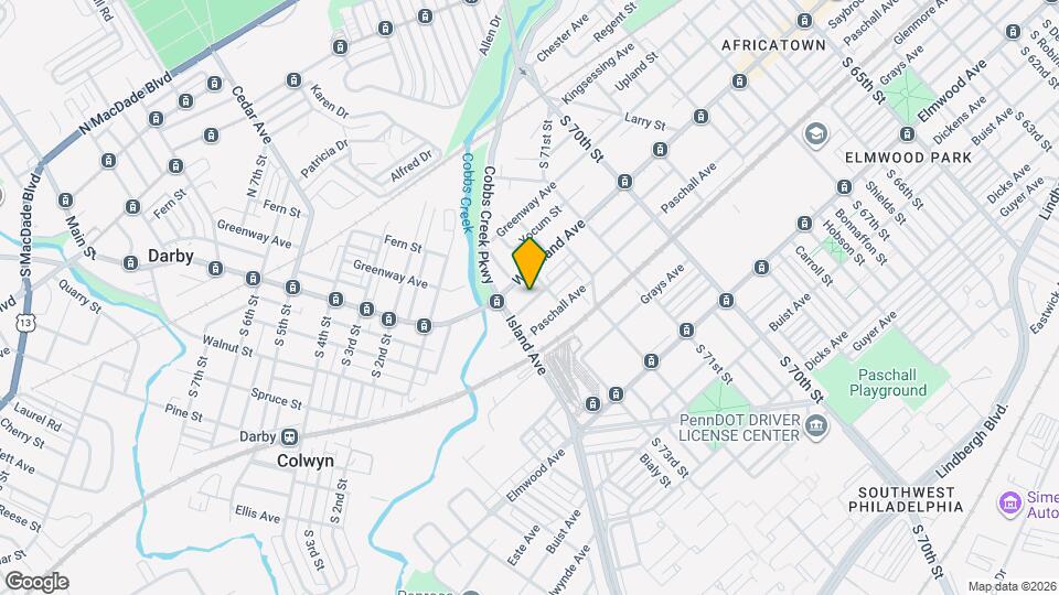 7275 Saybrook Ave Map and Location Details