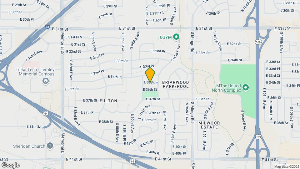 9022 E 35th St, Unit 102 Map and Location Details