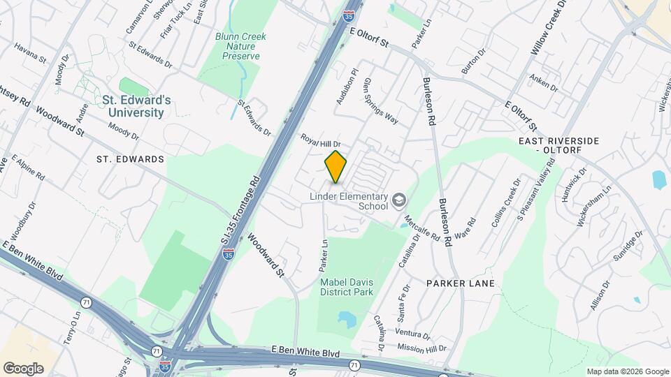 3001 Parker Ln Map and Location Details