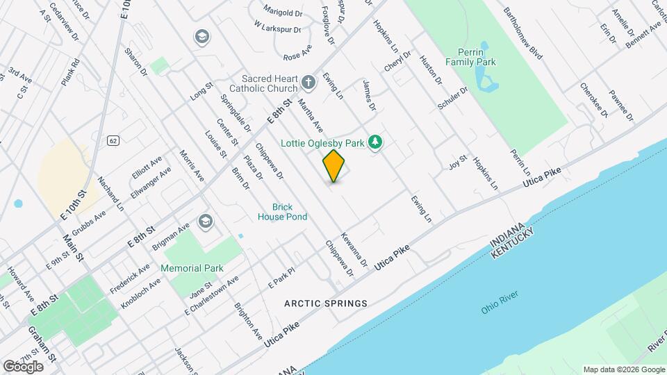 520 Goyne Ave Map and Location Details