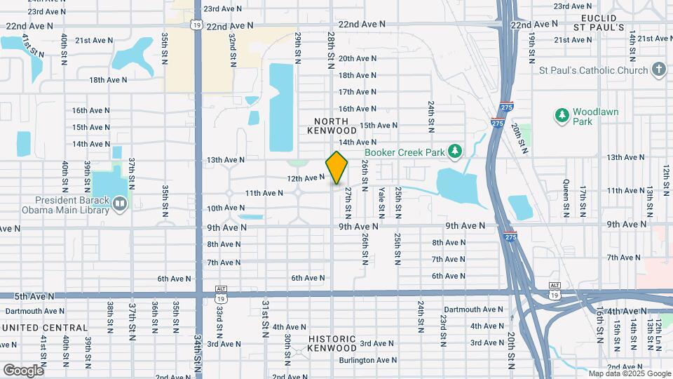 1101 28th St N Map and Location Details