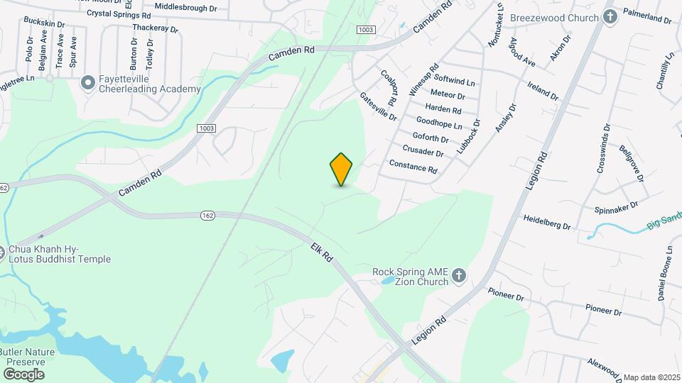 3640 Winesap Rd Map and Location Details