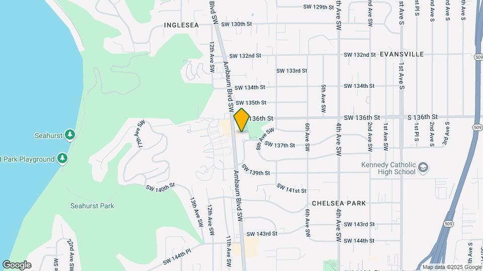832 SW 137th St, Unit ADU Map and Location Details
