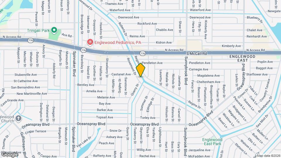 7054 Rosemont Dr Map and Location Details