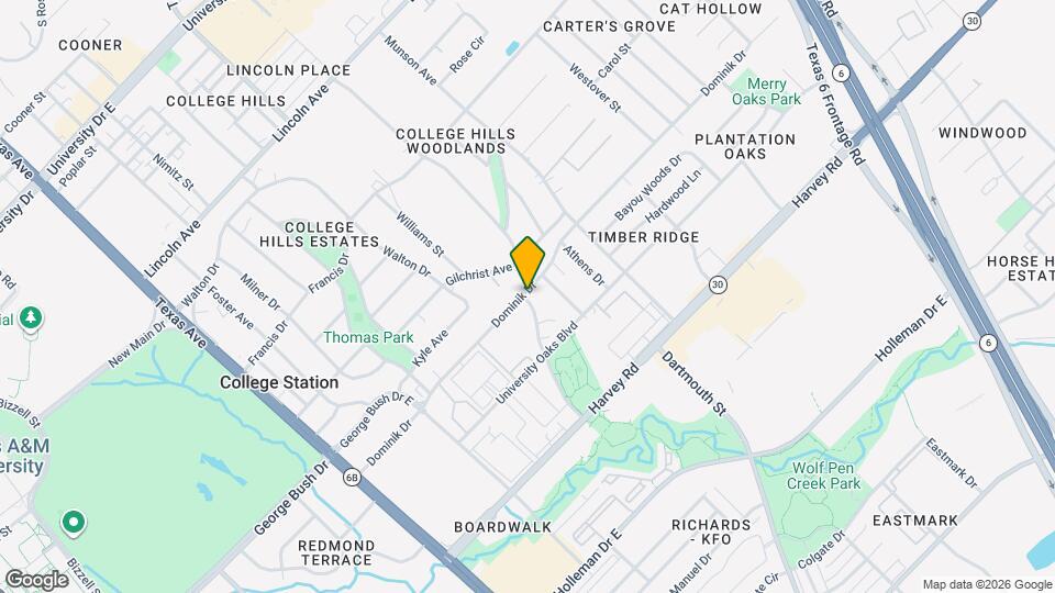 1501 Stallings Dr Map and Location Details