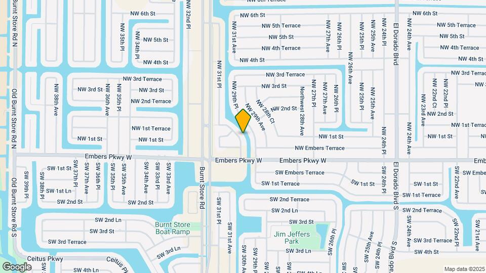 27 NW 30th Pl Map and Location Details