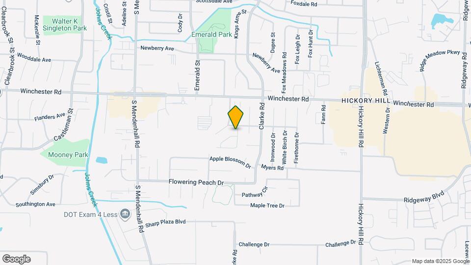 5584 Blossom Ln Map and Location Details