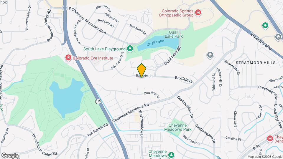 Bonterre Lake Apartments Map and Location Details