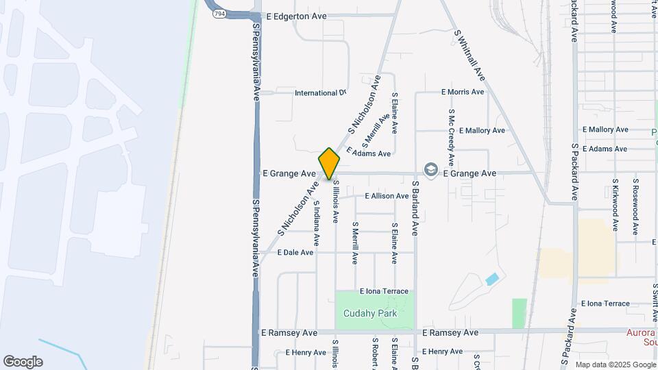 5529 S Illinois Ave Map and Location Details