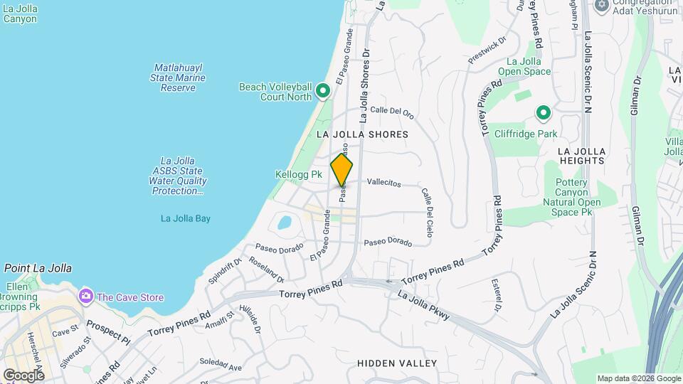 8168 Paseo Del Ocaso Map and Location Details