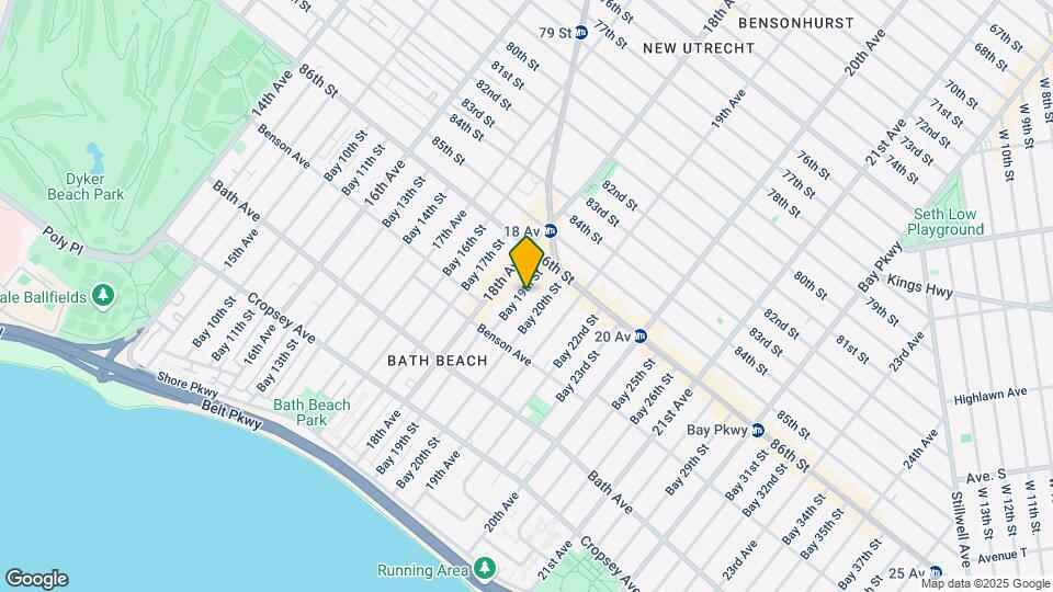45 Bay 19th St Mapa y Detalles de la Ubicación