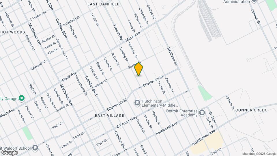 2966 Harding St Map and Location Details
