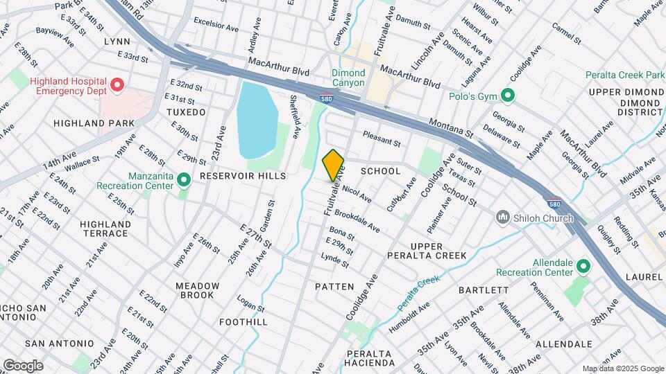 2681 Nicol Ave Map and Location Details