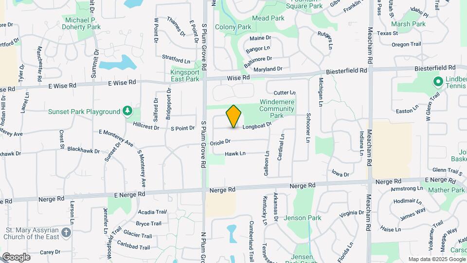 1851 Longboat Dr Map and Location Details