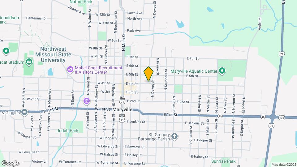 330 E 4th St Map and Location Details