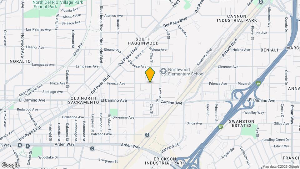 2559 Clay St Map and Location Details