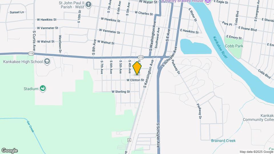 1491 S 3rd Ave Map and Location Details