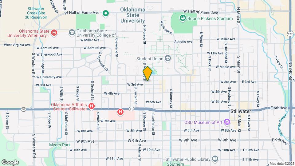 223 S Monroe St Map and Location Details