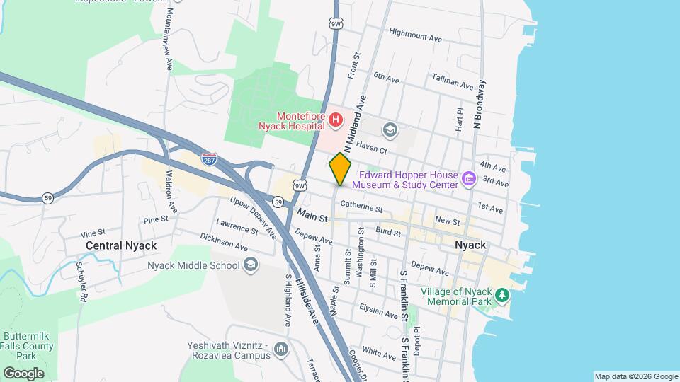 43 N Midland Ave Mapa y Detalles de la Ubicación