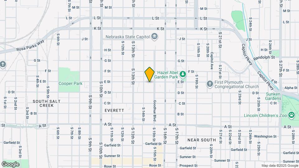 1429 E St Map and Location Details