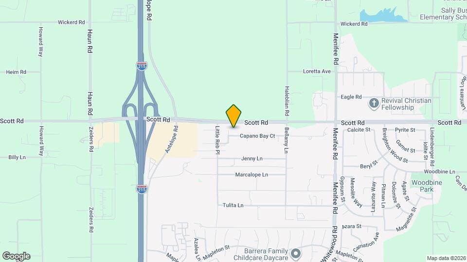 28409 King Apache Cir Mapa y Detalles de la Ubicación