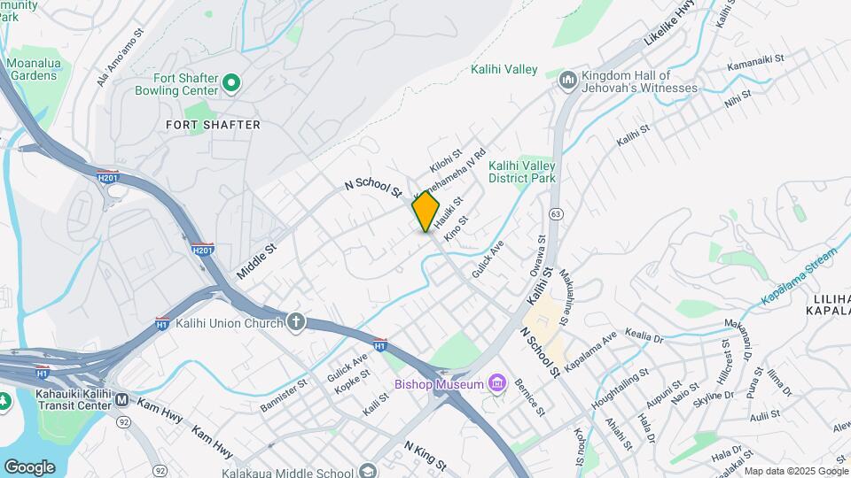 2215 N School St Map and Location Details