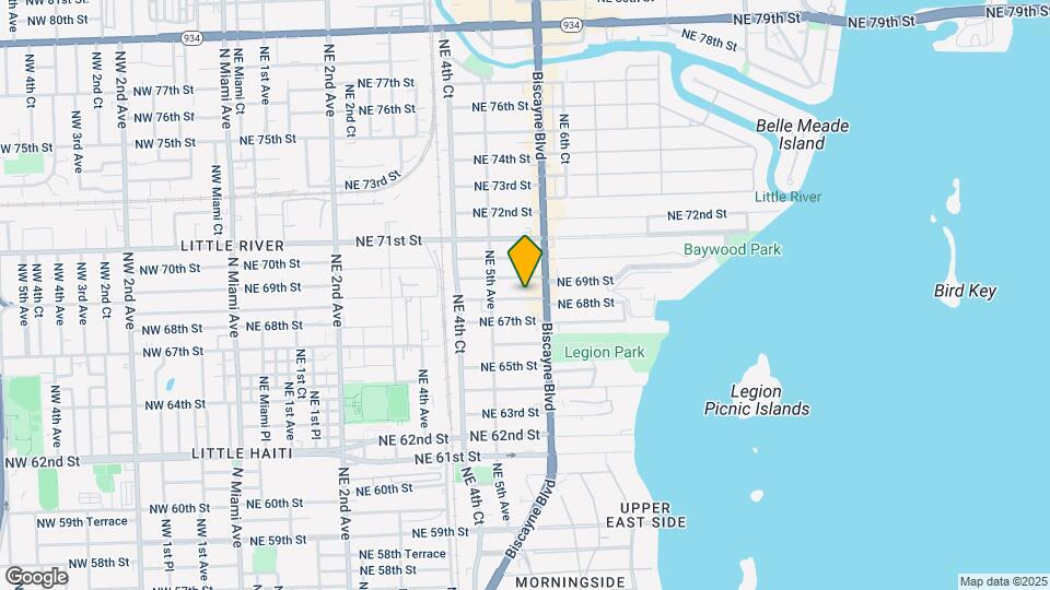 567-569 NE 68th St Mapa y Detalles de la Ubicación