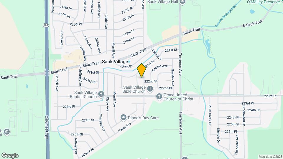 22168 Yates Ave Map and Location Details
