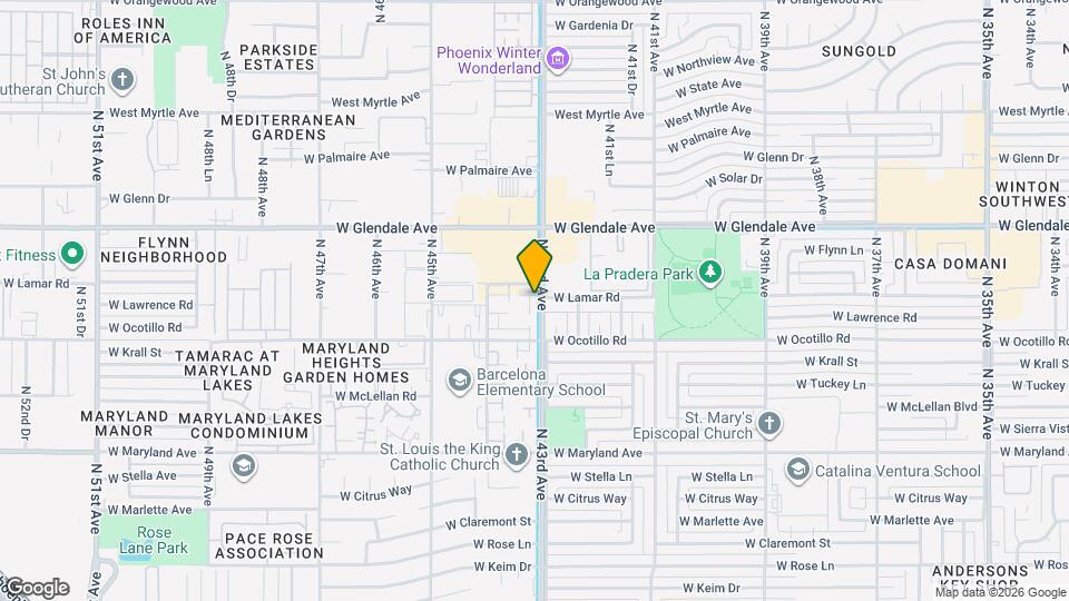 6742 N 43rd Ave Map and Location Details