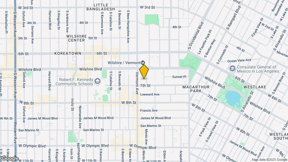 Shatto Apartments Mapa y Detalles de la Ubicación