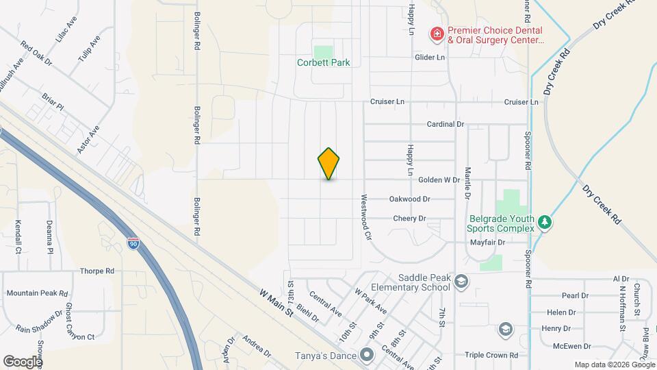 1508 Golden W Dr Map and Location Details