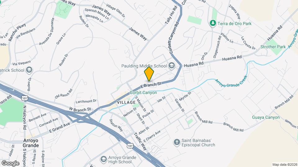 426 Crown Hill St Map and Location Details