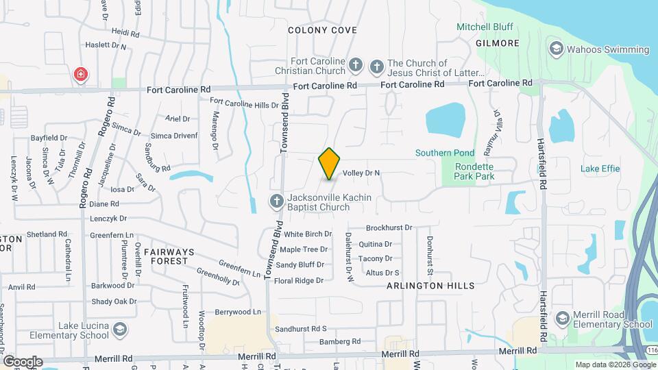 3388 Volley Dr Map and Location Details