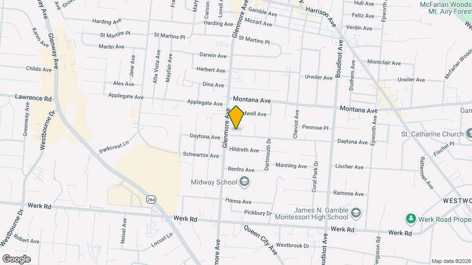 3304 Daytona Ave Map and Location Details