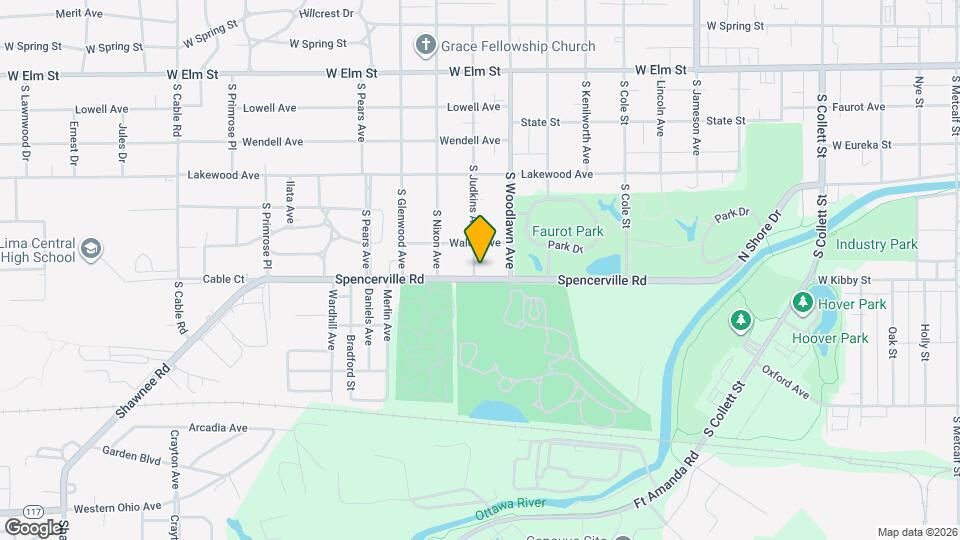 1850 Spencerville Rd, Unit Unit1 Map and Location Details