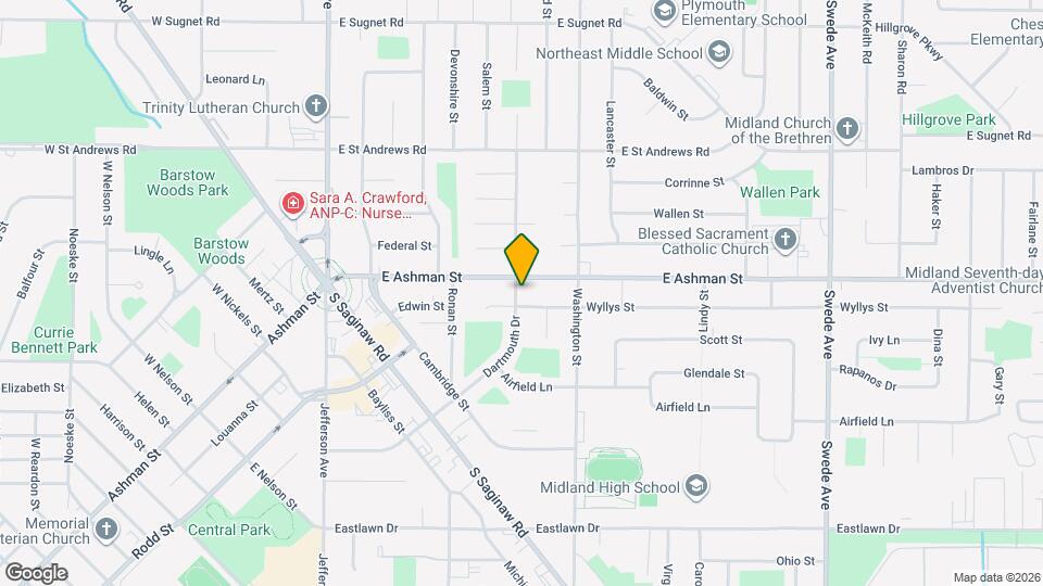 3000 Dartmouth Dr Map and Location Details