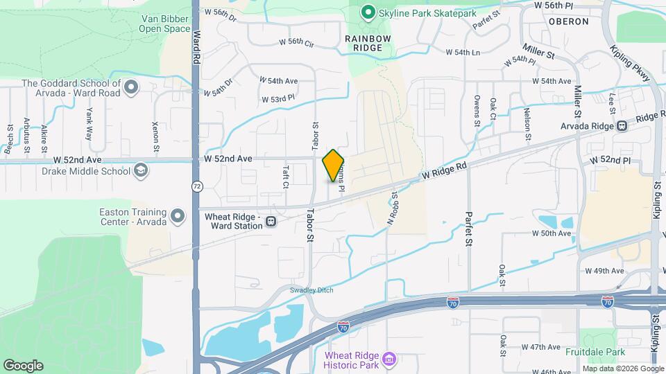5110 Swadley St, Unit D Map and Location Details