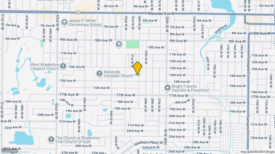 1406 30th St W Map and Location Details