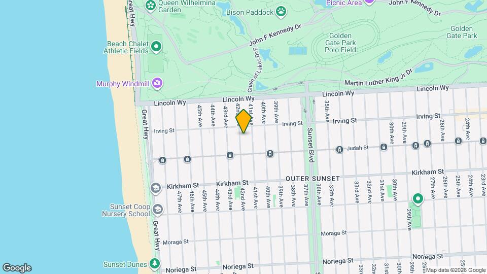 1334 42nd Ave Map and Location Details