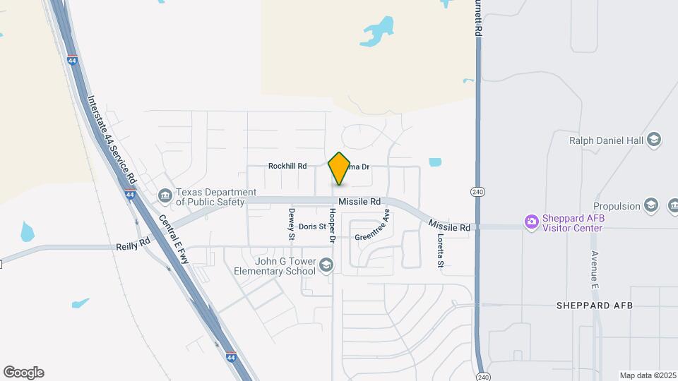 5503 Hooper Dr Map and Location Details