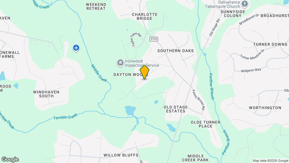 1421 Tawny Vw Ln Map and Location Details