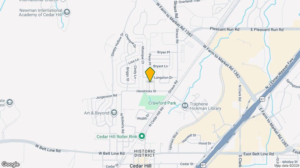 714 Hillcrest Ct Map and Location Details