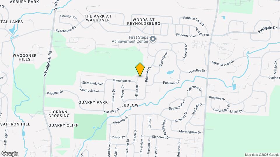 874 Hilton Dr Map and Location Details