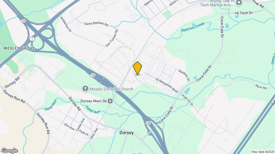 7585 Marston Way Mapa y Detalles de la Ubicación