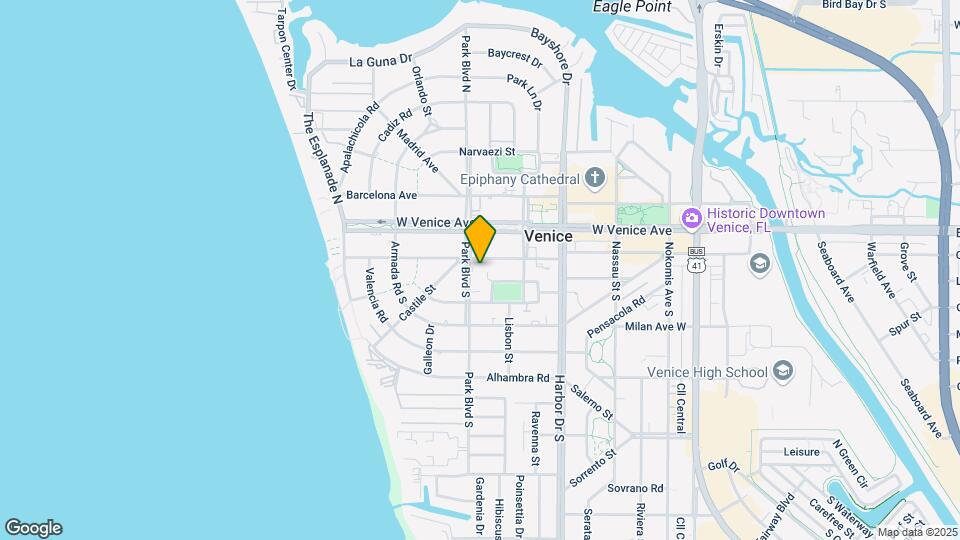 205 S Park Blvd Map and Location Details