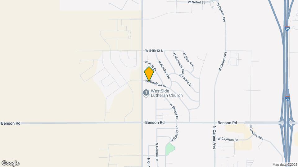 4727 W Antelope Dr Map and Location Details