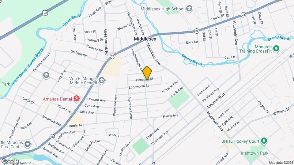 52 Marlborough Ave, Unit 1 Map and Location Details