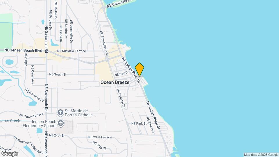 437 NE Intercoastal Dr Map and Location Details