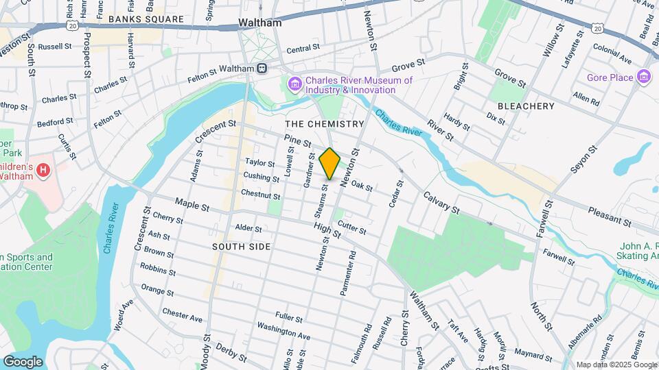 10 Stearns St, Unit 1a Map and Location Details